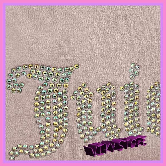 NWT ๐ Juicy Couture Velvet Backpack Rhinestones Glamorous &โChic #7086 ๐ - Picture 11 of 14